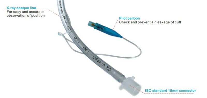 High Quality PVC Materials Endotracheal Tube Price/Endotracheal Tube