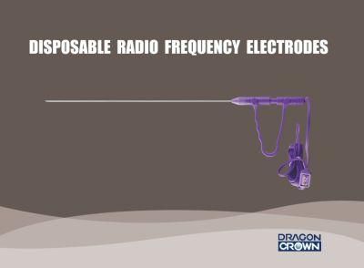 Radio Frequency Electrodes for Peld During Surgical Operation, with High Frequency Generator