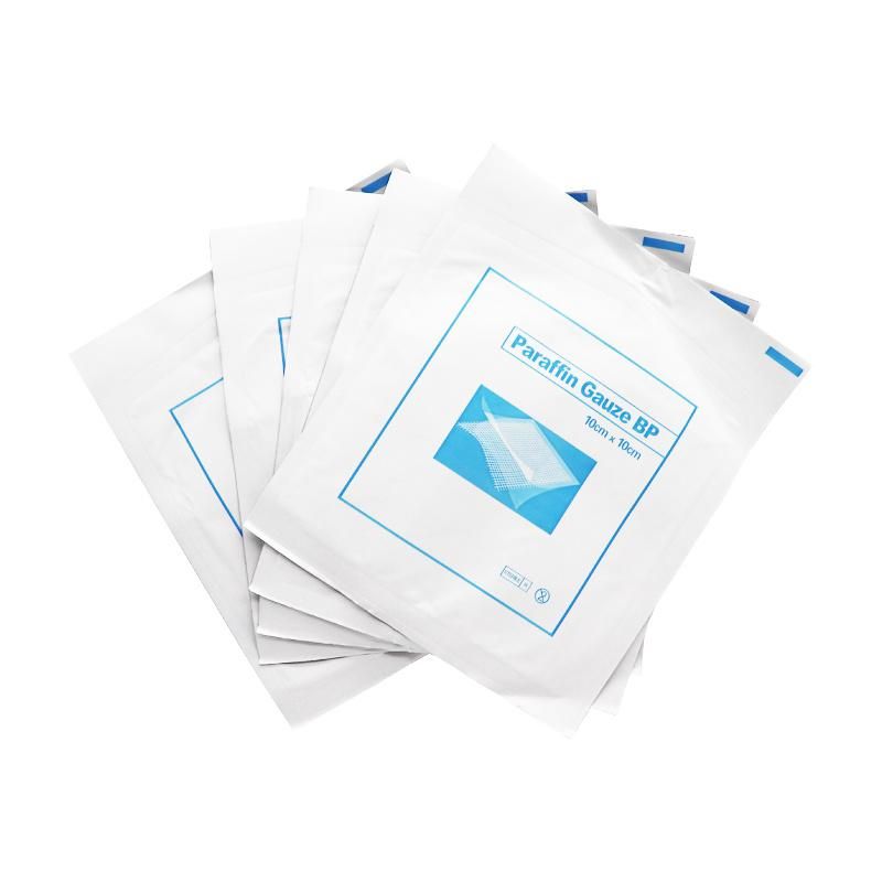 Disposable 10cm 20cm Paraffin Impregnated Gauze Pad