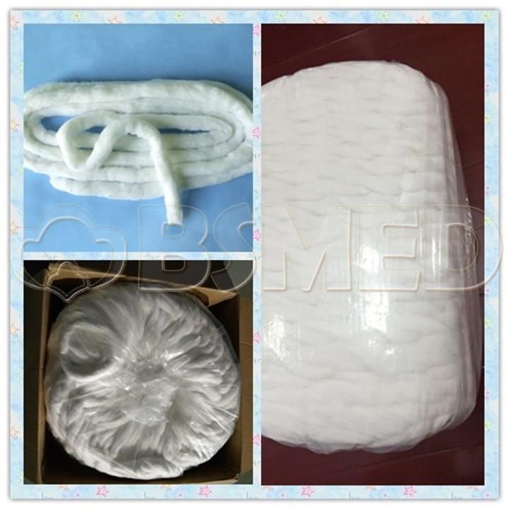 100% Absorbent Cotton Sliver Cotton Coil