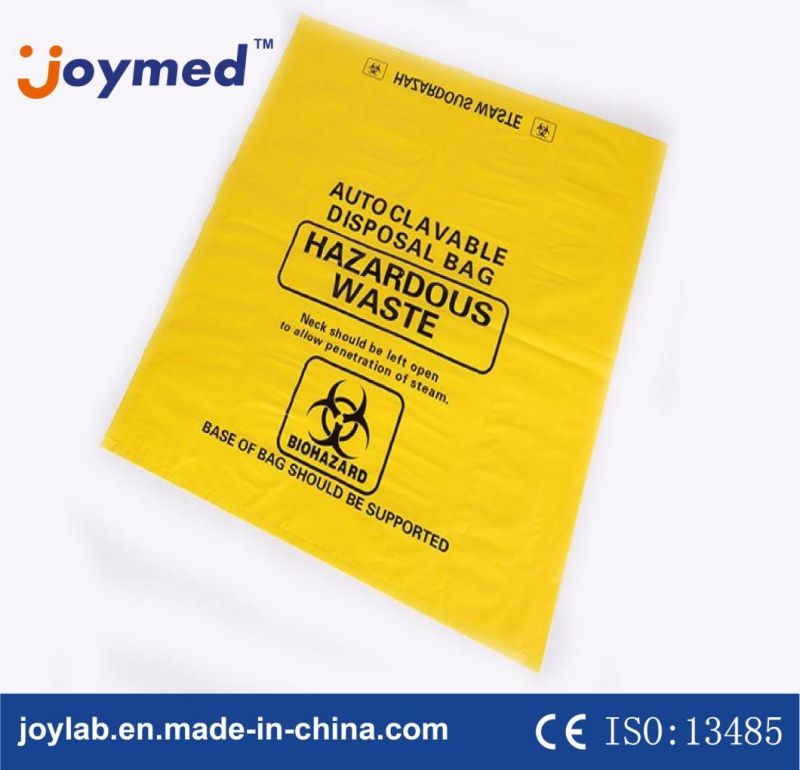 Custom Medical Waste Bag, PP Autoclave Medical Plastic Bags