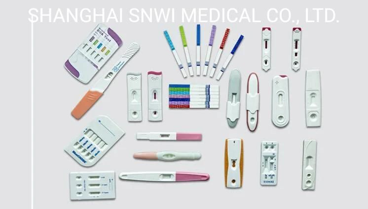 High Sensitive Medical Diagnostic One-Step Colloidal Gold Immune Chromatographic Assay Rapid Screening HCV/Hbsag/HIV/Fob/HP/HCG Rapid Test Kit with CE/Whitelist