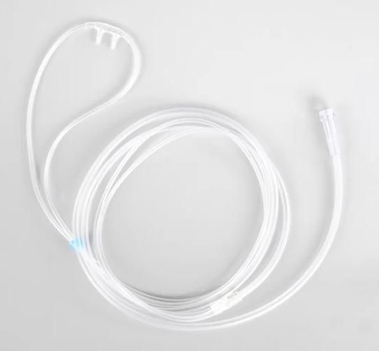 Disposable Oxygen Cannula Medical PVC Oxygen Tube