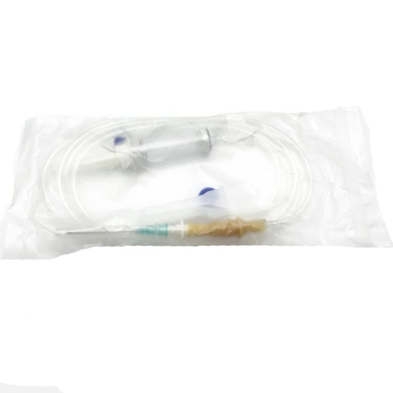 Disposable Medical Infusion Set IV Set with/Without Needle Luer Lock Luer Slip Sterile CE ISO