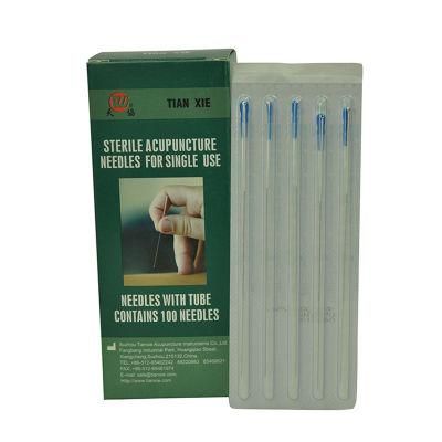 Professional Quality Assurance Hot Selling Disposable Sterile Silver Handle Acupuncture Needles for Medical