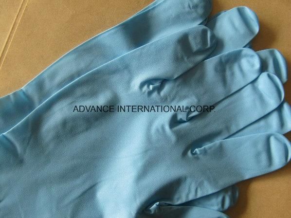 9 Inch Blue Disposable Wholesale Latex Vinyl Safety Examination Protective PVC Rubber Nitrile Medical Exam Gloves