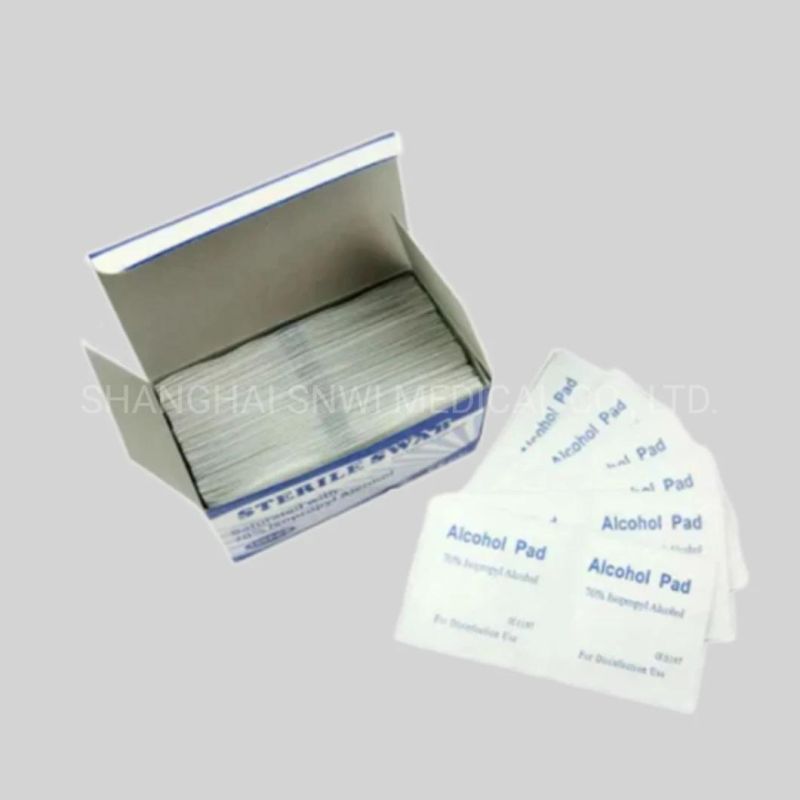 Hot Sale Disposable Medical Alcohol Swab Alcohol Prep Pad Manufacturer