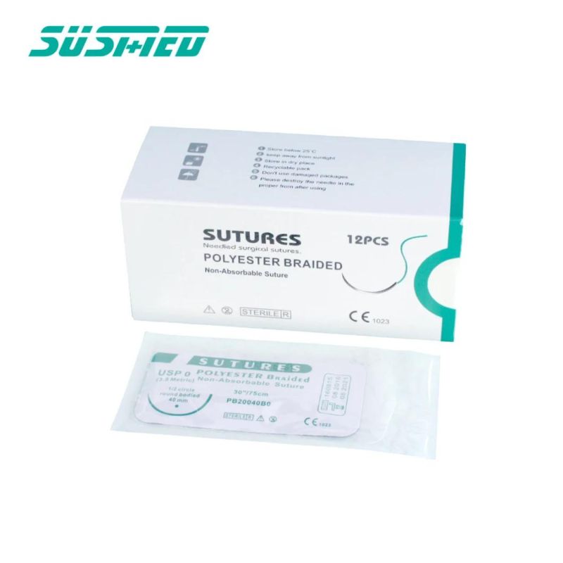 Medical Sterile Absorbable Poliglecaprone Surgical Sutures