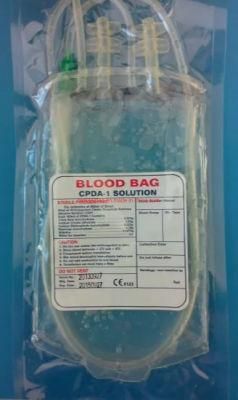 Disposable Medical Quadru-Ple Blood Bag (QC-350A)