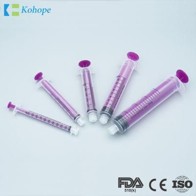 Disposable Colorful Enteral Feeding Syringe with CE/ISO/FDA, Enfit Syringe