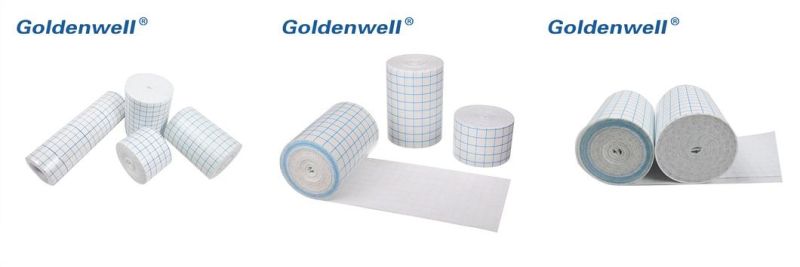 Non-Woven Wound Dressing Roll for Primary Retention Self Adhesive First Aid Bandage Dressing Retention Tape