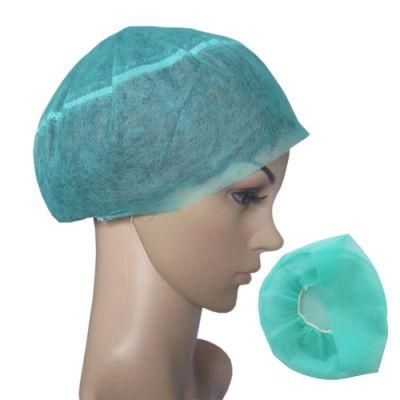 Good Quality Disposable Doctor Cap with Ties, Nurse Caps Medical Consumable