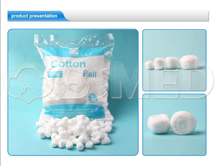 Sterilize Disposable Medical Cotton Ball with Ce/FDA/ISO Approved