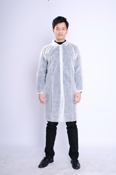 Cheap Disposable Medical PP Non Woven Lab Coat