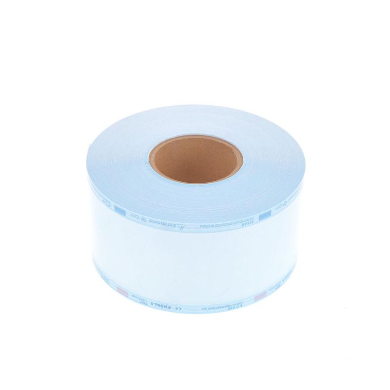 Heat Sealing Disposable Autoclave Sterilization Flat Reel