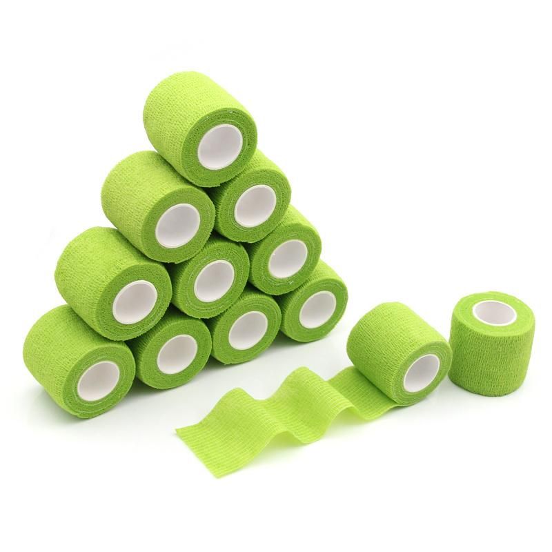 Production of Various Types of Medical Bandages Self-Adhesive Non-Woven Elastic Bandages