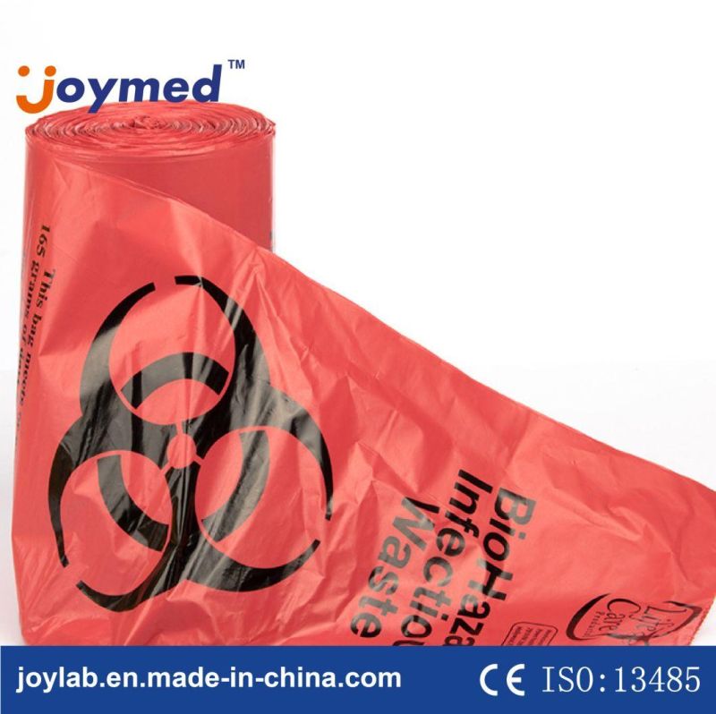 Infectious Medical Biohazard Plastic Waste Bag