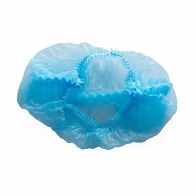 Disposable Non Woven Mob Cap Health Clear Clip Cap/Bouffant Cap