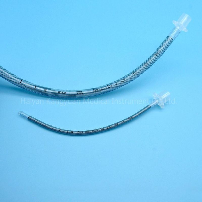 Soft Tip Without Cuff Reinforced Endotracheal Tube Factory