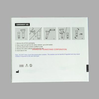 Respiratory Virus Rna Extracting Saliva Collection and Kit Saliva Collection and Transport System with CE Certificate