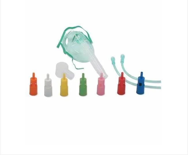 Disposable High Quality Medical Oxygen Concentration Adjustable Venturi Mask ISO13485 CE FDA