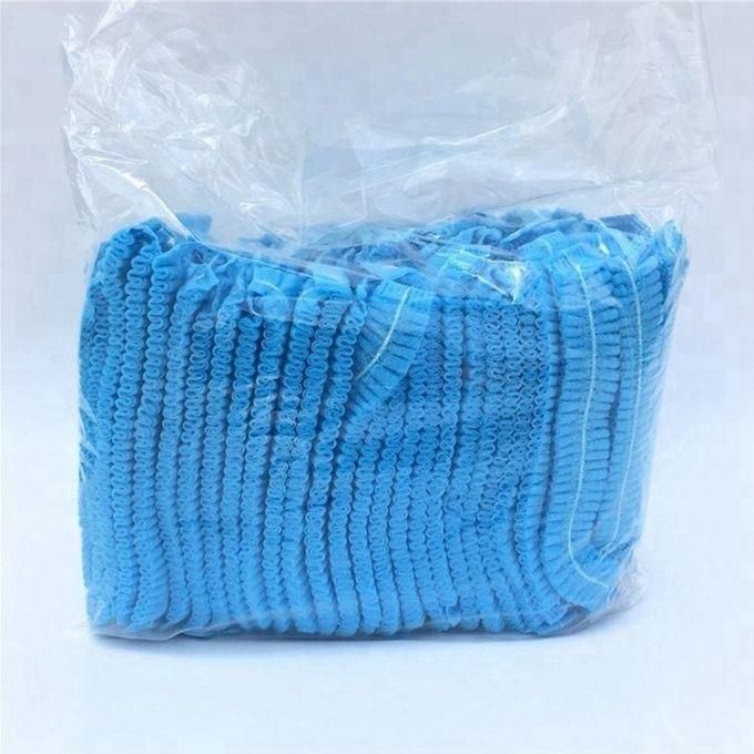 Dental Medical Disposable Non Woven Caps Bouffant Cap