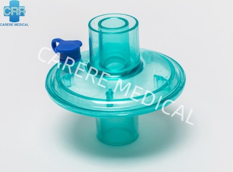 Disposable Breathing System Filter Bacteria Filter BV Filter with Gas Sampling Port