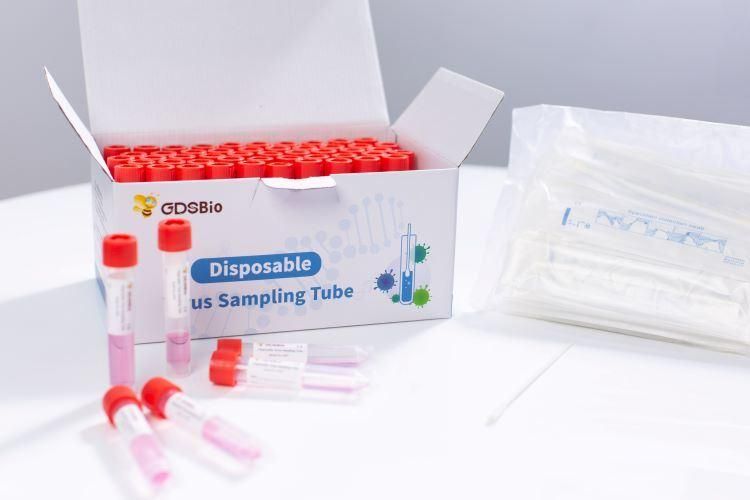 10 in 1 Inactivated Disposable Sampling Tube Virus Transport Medium Vtm