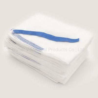 Gauze Lap Sponges with X-ray 45X45cm Wound Care No Sterile Customizable Size