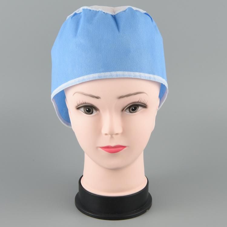 Blue Nonwoven Disposable Doctor Cap