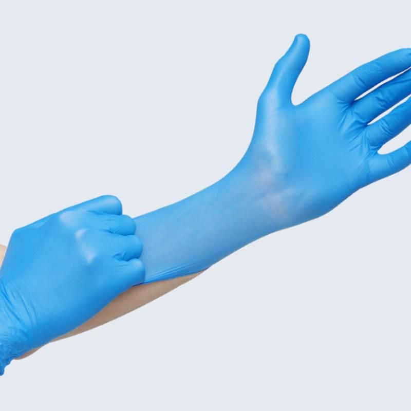 Wholesale Non Medical Powder Free Comfort Grip Nitrile Gloves Box Cheap Sterile Disposable Nitrile Gloves