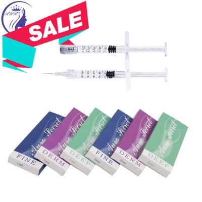 Korea Cheap Injectable Dermal Filler Buttock Injection Cheek Hyaluronic Acid Ha Face Dermal Filler