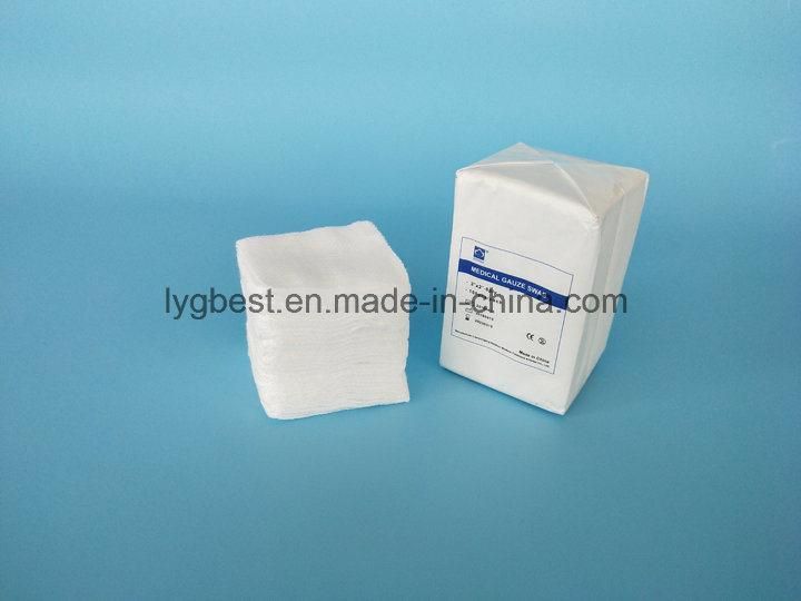 Non Sterile or Sterile Gauze Swabs Disposable Medical Supply