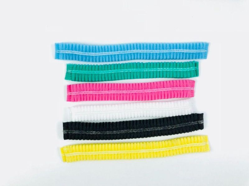 Disposable Clip Cap Single Elastic Mop Cap Bouffant Cap