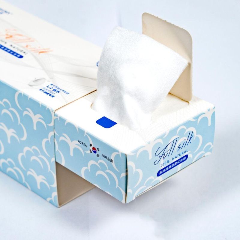 Woman Pure Cotton Face Disposable Lint Free Cosmetic Facial Towel Traveling Towel