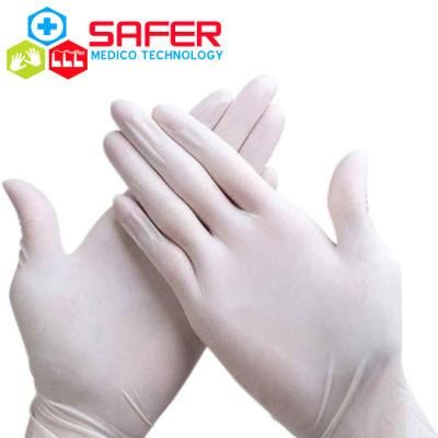 Malaysia Disposable Examination Latex Glove with Powdered Dental Material