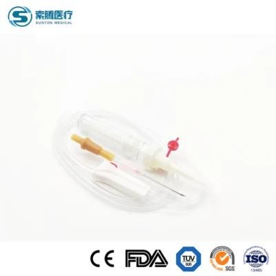 Sunton Blood Transfusion Set China Blood Transfusion Set Supplier Blood Infusion Set Disposable Blood Transfusion Set with Blood Filter Needle