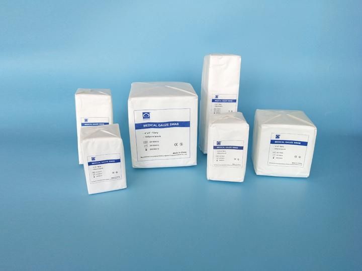 100% Cotton Medical Supply Disposable Gauze Swab Manufacturer