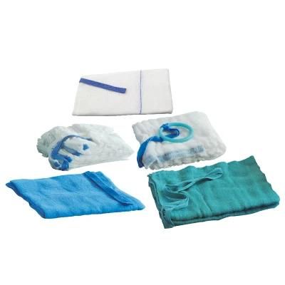 Surgical Hospital Sterile Non Woven Lap Sponge 45 X 45 12 Ply