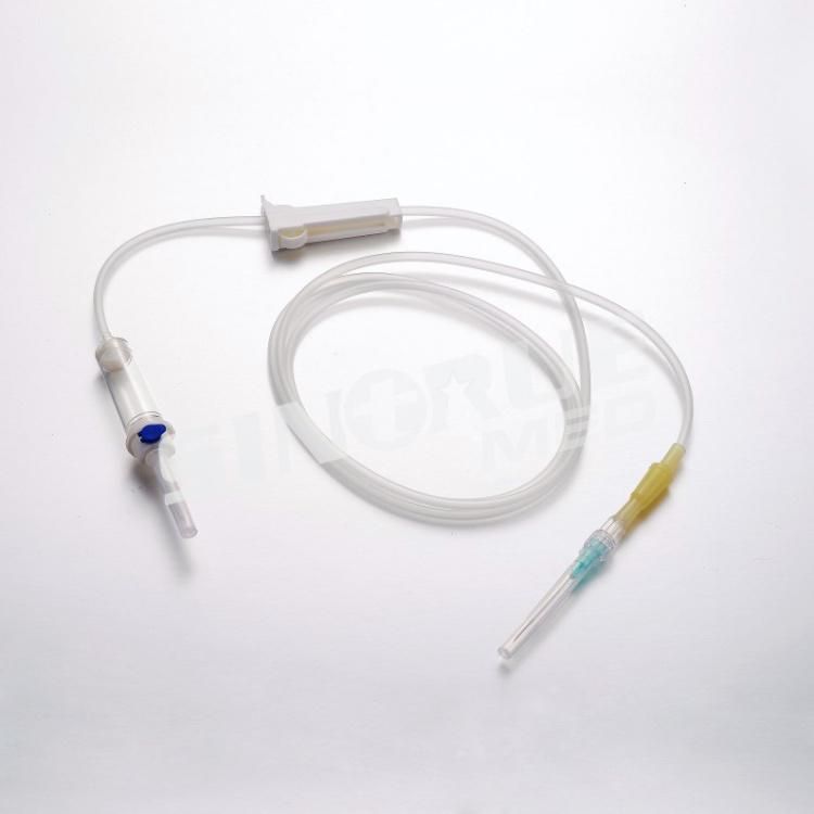 Small Chamber with Y Site Medical Disposable I. V. Set