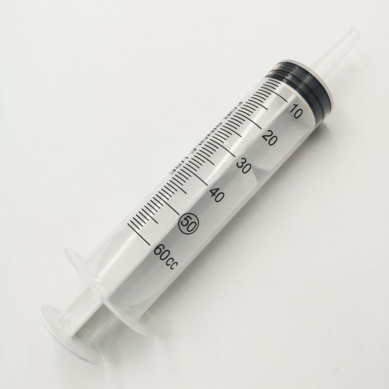 Medical Large Plastic Syringe Feeding Irrigation Use 200cc