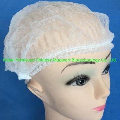 Disposable Non Woven Strip Bouffant Head Cover Hair Clip Cap