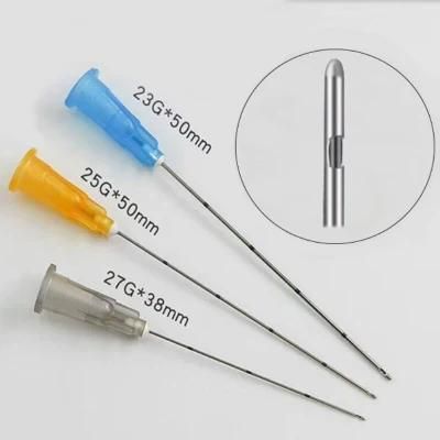 High-Quality Manufacture Micro Cannula 27g Blunt Tip Cannula with Filter