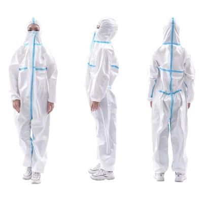 Nonwoven Disposable Protection Suit Protective Clothing Overall