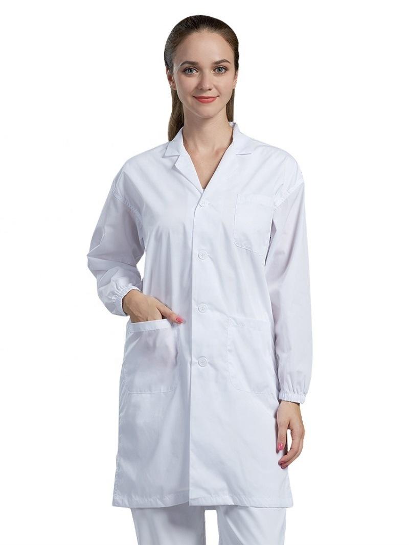 Disinfection and Sterilization of Reusable High Quality Hospital Uniforms White Lab Coat Nurse Clothes