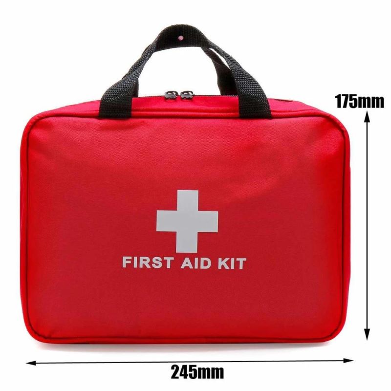 Health Care Home Emergency Medical Portable Travel Survival First Aid Kit Bag with Supplies