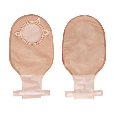 Two Piece Drainable Ostomy Bag with Twist-Tie