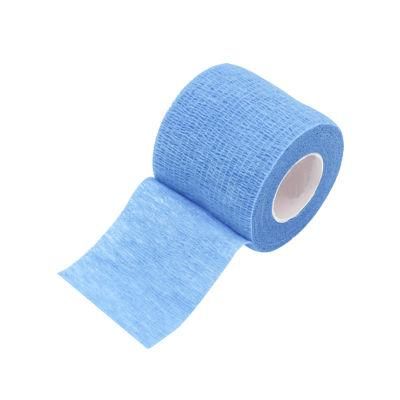 4.5m Length Colored Self-Adhesive Non-Woven Cohesive Bandage Adhesive Elastic Bandage