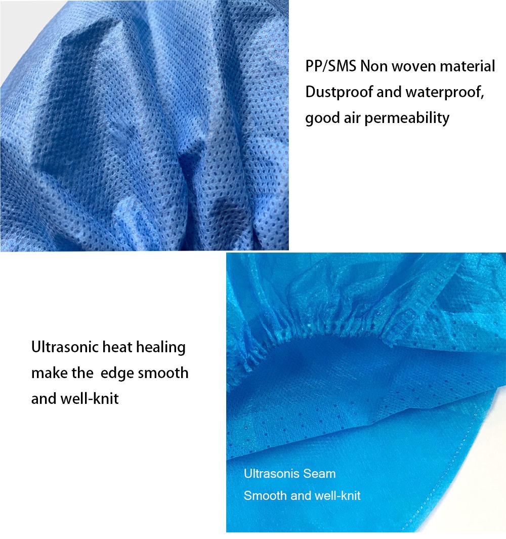 Nonwoven Tie-on Surgeon Hats for Doctor Nurse Cap