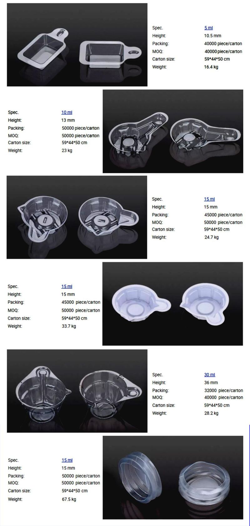 Wholesale Plastic Bulk Disposable Female Urine Specimen Collection Sample Cup